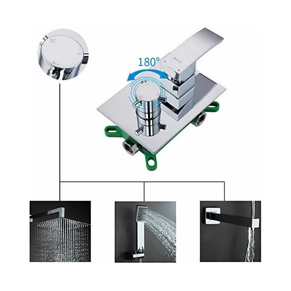 Душевая система для ванны Gappo G7102 - 8 Душевая система для ванны Gappo G7102 фото 8