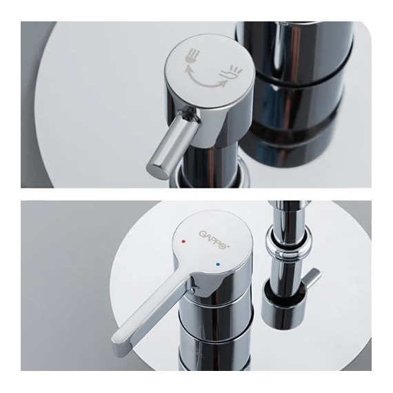 Душевая система для ванны Gappo Chanel G7104 - 7 Душевая система для ванны Gappo Chanel G7104 фото 7