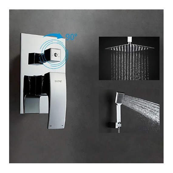 Душевая система для ванны Gappo Jacob G7107 - 3 Душевая система для ванны Gappo Jacob G7107 фото 3