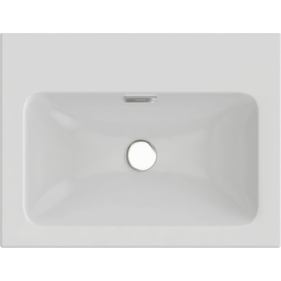 Тумба подвесная с раковиной Jacob Delafon Madeleine 60 см EB2052-J53, чёрный матовый фото 5