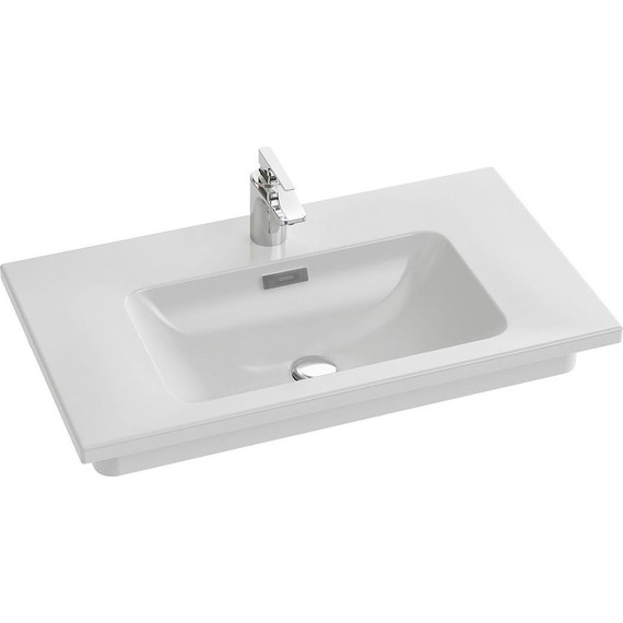 Тумба подвесная с раковиной Jacob Delafon Madeleine 80 см EB2053-J53, чёрный матовый фото 6