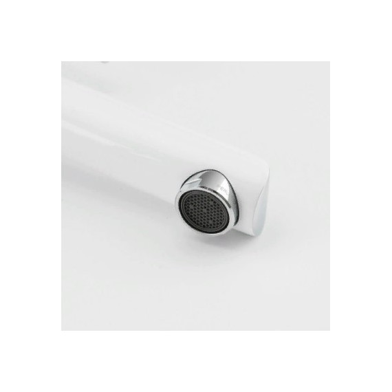 Смеситель для раковины высокий Gappo G1003-18, белый/хром - 6 Смеситель для раковины высокий Gappo G1003-18, белый/хром фото 6