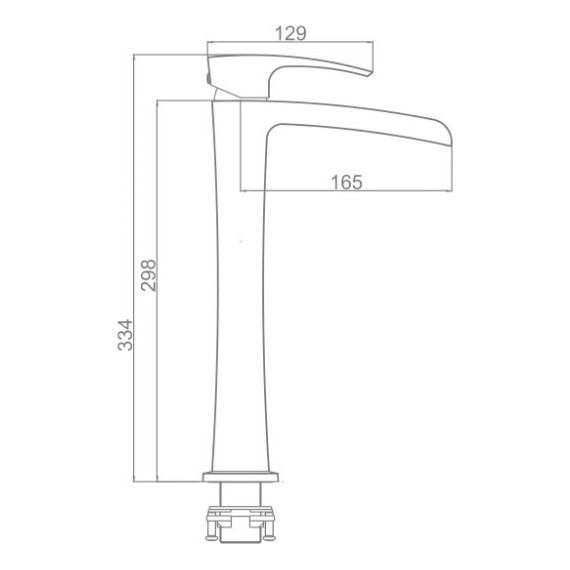Смеситель для раковины высокий Gappo Jacob G1007-31, белый/хром - 9 Смеситель для раковины высокий Gappo Jacob G1007-31, белый/хром фото 9
