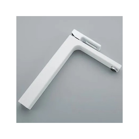 Смеситель для раковины высокий Gappo Futura G1017-2, белый/хром - 3 Смеситель для раковины высокий Gappo Futura G1017-2, белый/хром фото 3