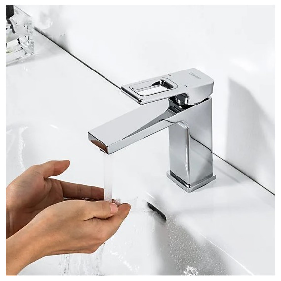 Смеситель для раковины Gappo Futura G1018-1 - 2 Смеситель для раковины Gappo Futura G1018-1 фото 2