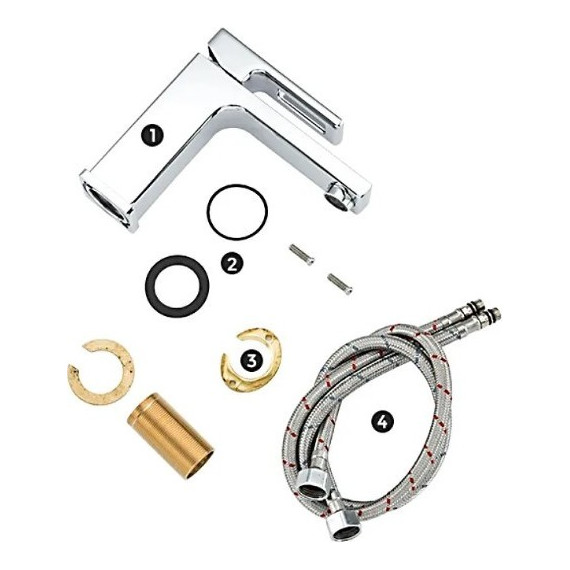 Смеситель для раковины Gappo Futura G1018-1 - 8 Смеситель для раковины Gappo Futura G1018-1 фото 8