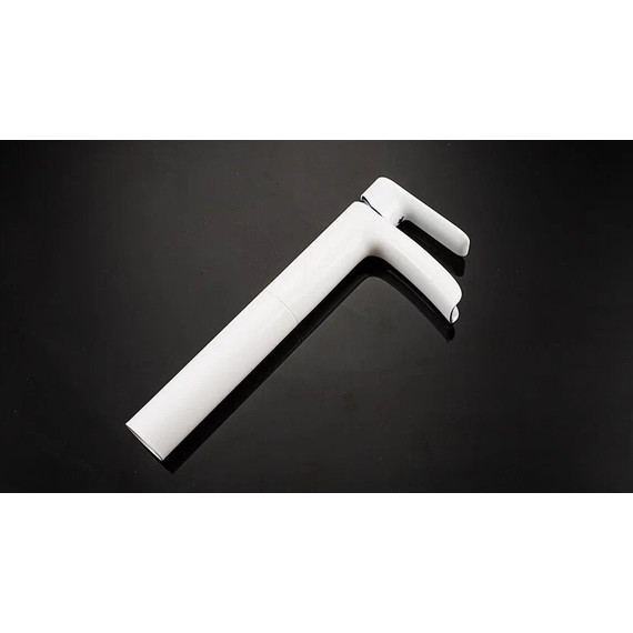 Смеситель для раковины высокий Gappo G1048-31, белый/хром фото 4