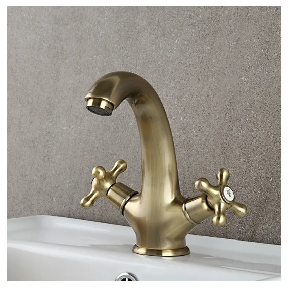 Смеситель для раковины Gappo Sofia G1063-4, бронза - 2 Смеситель для раковины Gappo Sofia G1063-4, бронза фото 2