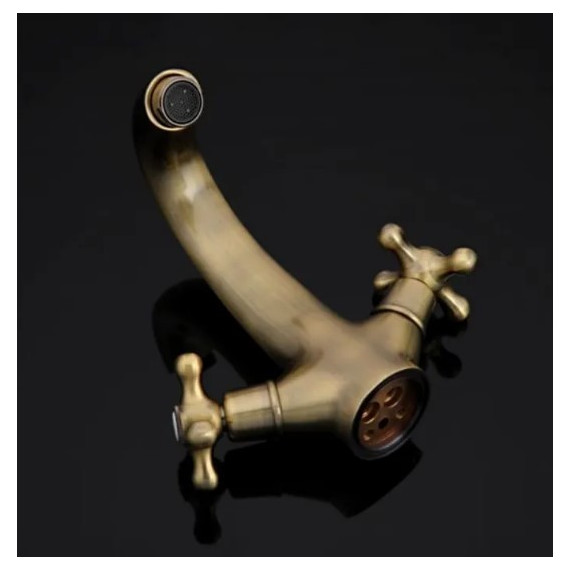 Смеситель для раковины Gappo Sofia G1063-4, бронза - 4 Смеситель для раковины Gappo Sofia G1063-4, бронза фото 4