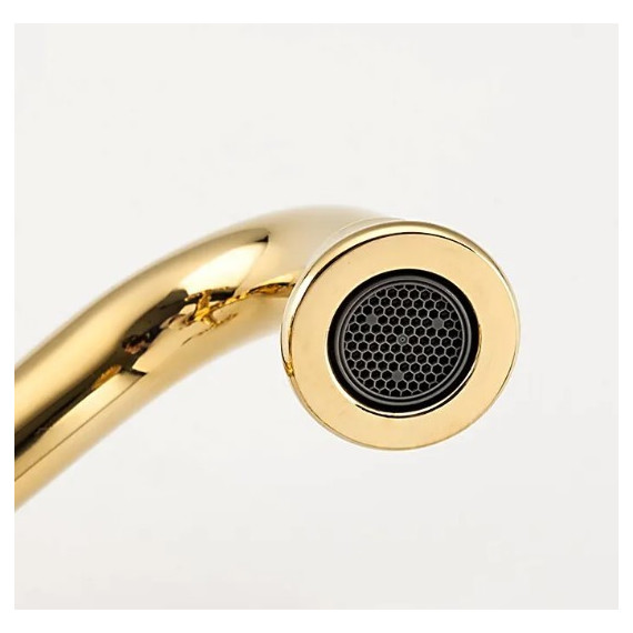 Смеситель для раковины Gappo G1389-6, золото - 7 Смеситель для раковины Gappo G1389-6, золото фото 7