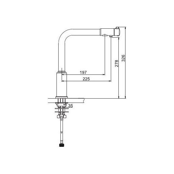 Смеситель для кухни Gappo G4390-10, черный фото 8