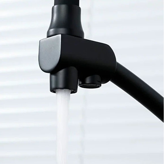 Смеситель для кухни Gappo G4398-16, черный - 7 Смеситель для кухни Gappo G4398-16, черный фото 7