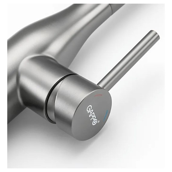 Смеситель для кухни Gappo G4398-45, сатин - 5 Смеситель для кухни Gappo G4398-45, сатин фото 5