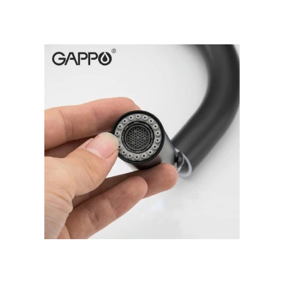 Смеситель для кухни Gappo G4398-46, черный - 7 Смеситель для кухни Gappo G4398-46, черный фото 7