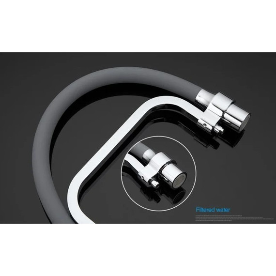 Смеситель для кухни Gappo G4398-4, серый/хром фото 9