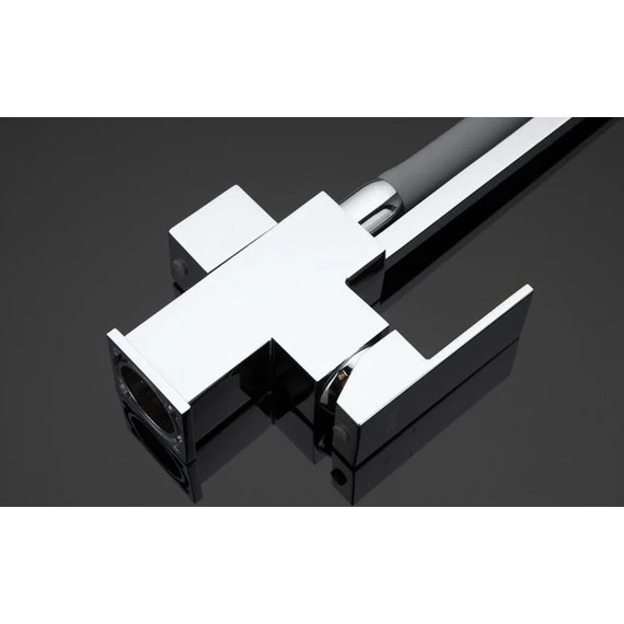 Смеситель для кухни Gappo G4398-4, серый/хром фото 6