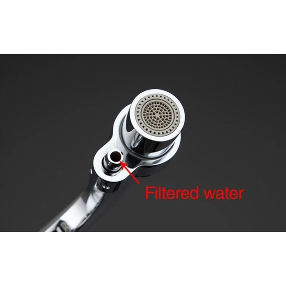 Смеситель для кухни Gappo G4398-4, серый/хром фото 10