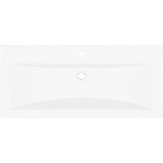 Тумба подвесная с раковиной Velvex Klaufs 100 см tpKLA.100.1Y.NEW-616.216, белый фото 8