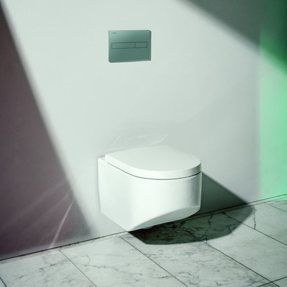 Унитаз подвесной безободковый Laufen Sonar 8.2034.1.000.000.1 - 2 Унитаз подвесной безободковый Laufen Sonar 8.2034.1.000.000.1 фото 2