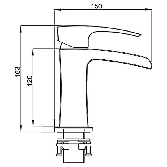 Смеситель для раковины Gappo Jacob G1007-20 фото 11