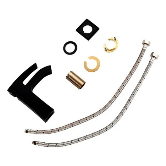 Смеситель для раковины Gappo G1007-6, черный - 9 Смеситель для раковины Gappo G1007-6, черный фото 9