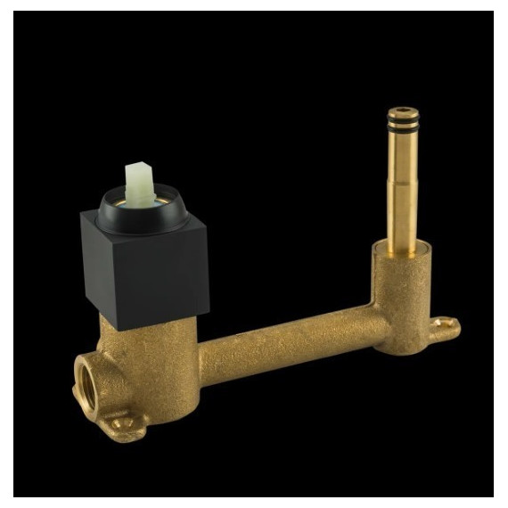 Смеситель для раковины настенный Gappo Futura G1017-16, черный - 4 Смеситель для раковины настенный Gappo Futura G1017-16, черный фото 4