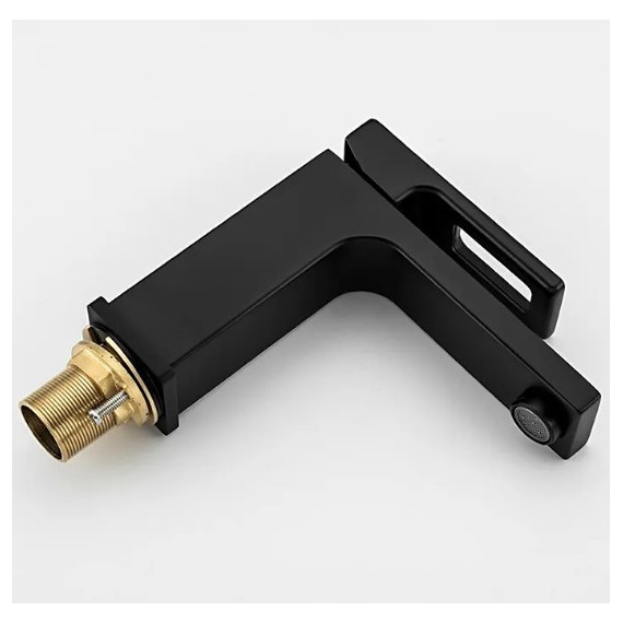 Смеситель для раковины Gappo G1017-6, черный - 4 Смеситель для раковины Gappo G1017-6, черный фото 4