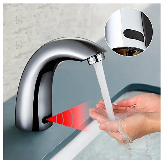 Смеситель для раковины сенсорный Gappo G517 - 2 Смеситель для раковины сенсорный Gappo G517 фото 2