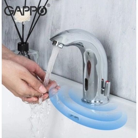 Смеситель для раковины сенсорный Gappo G522 - 2 Смеситель для раковины сенсорный Gappo G522 фото 2
