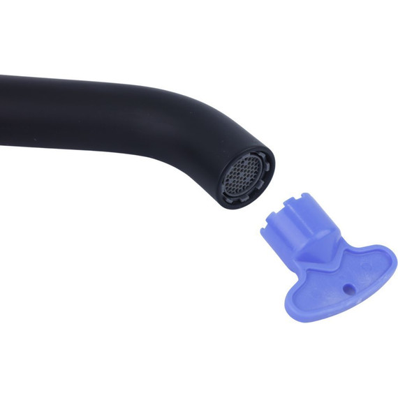 Смеситель для раковины Bronze de Luxe Focus 24601BG, Цвет производителя: чёрный - 6 Смеситель для раковины Bronze de Luxe Focus 24601BG, Цвет производителя: чёрный фото 6