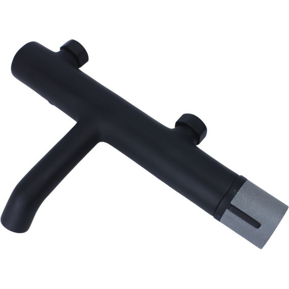 Смеситель для ванны Bronze de Luxe Focus 24603BG, чёрный матовый, Цвет производителя: чёрный матовый фото 2