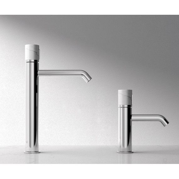 Смеситель для раковины высокий Bronze de Luxe Focus 24615CM, Цвет производителя: хром фото 7