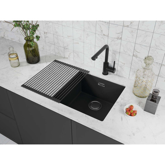 Смеситель для кухни Omoikiri Nakagawa 2 PLUS BL 4994414, чёрный фото 3