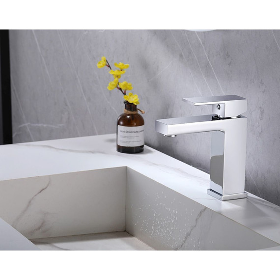 Смеситель для раковины Abber Daheim AF8210, Цвет производителя: хром - 2 Смеситель для раковины Abber Daheim AF8210, Цвет производителя: хром фото 2