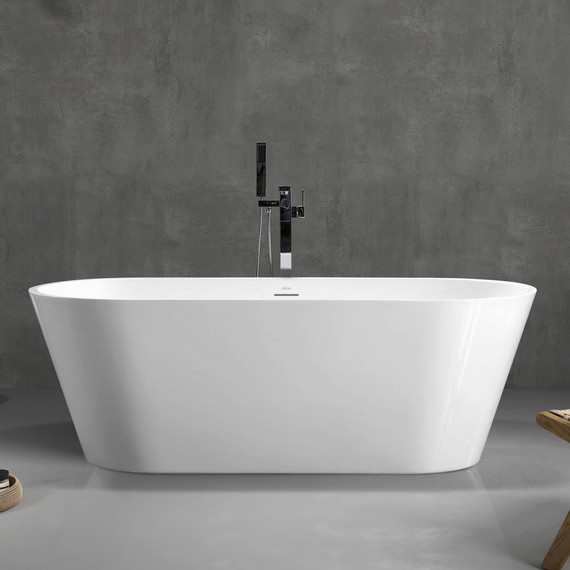 Ванна отдельностоящая Abber AB9320-1.5 150x75 см, Размер - мм: 1500х750 фото 