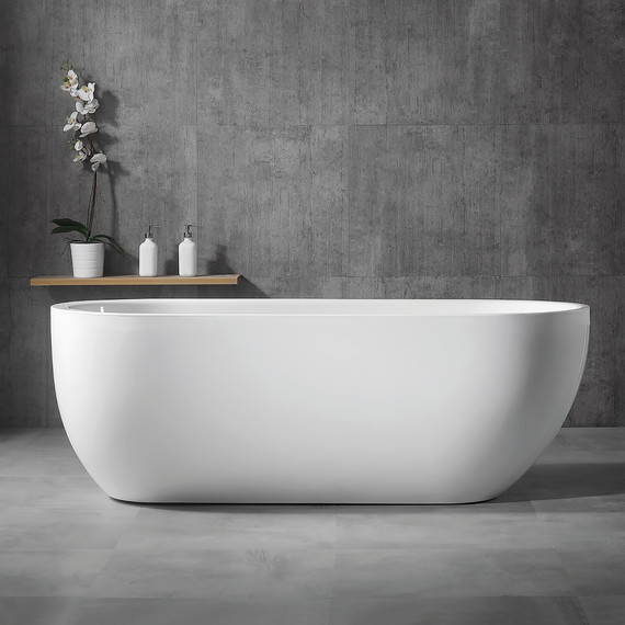 Ванна отдельностоящая Abber AB9341-1.5 150x70 см фото 