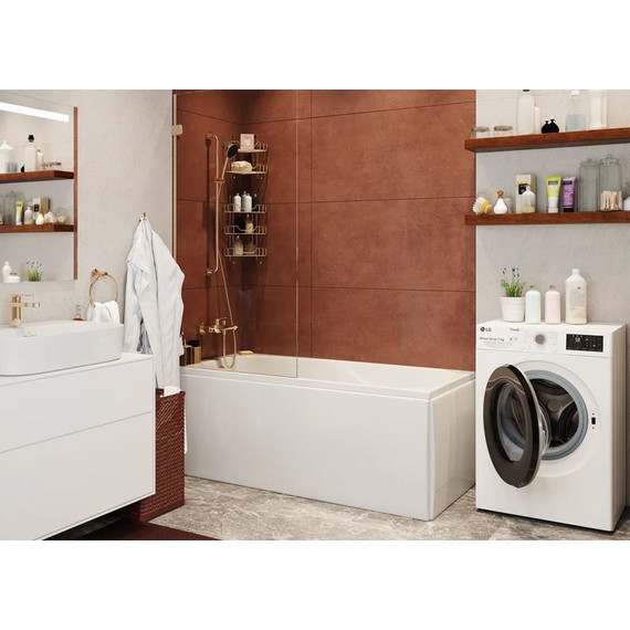 Ванна акриловая Vagnerplast Aronia 160x75 см 76372, Размер - мм: 1600х750 фото 5