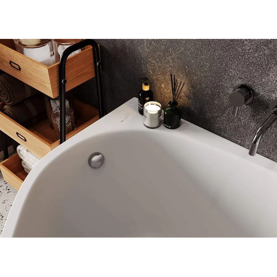 Ванна акриловая Vagnerplast Hapi 170x110 см 76395 R фото 6