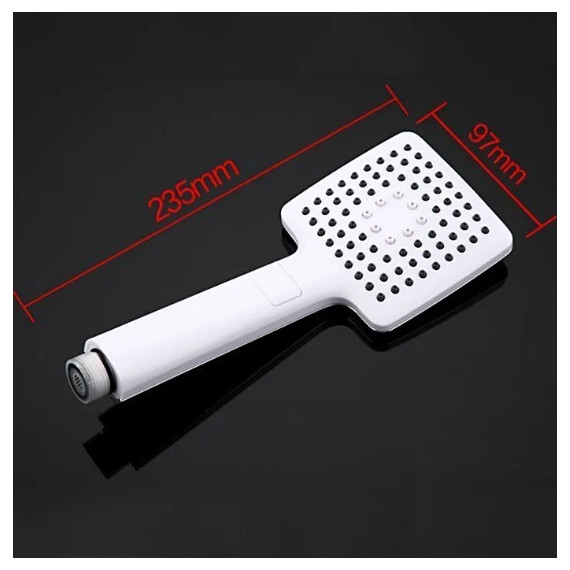 Ручной душ Gappo G27, белый/хром фото 9