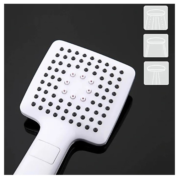 Ручной душ Gappo G27, белый/хром фото 5