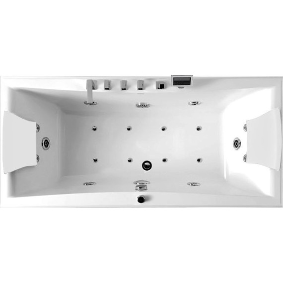 Ванна гидромассажная Gemy G9076 K 177x81 см фото 2