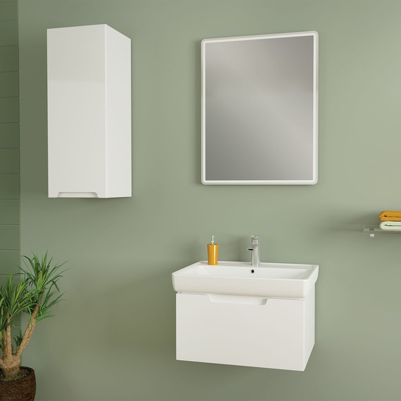 Тумба подвесная с раковиной Dreja Tiny 60 см 99.0902 - 4 Тумба подвесная с раковиной Dreja Tiny 60 см 99.0902 фото 4