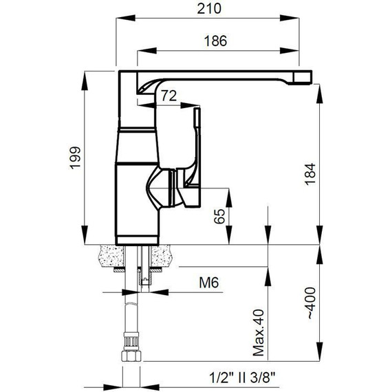 Смеситель для кухни Azario Viano AZ-15834431 - 2 Смеситель для кухни Azario Viano AZ-15834431 фото 2
