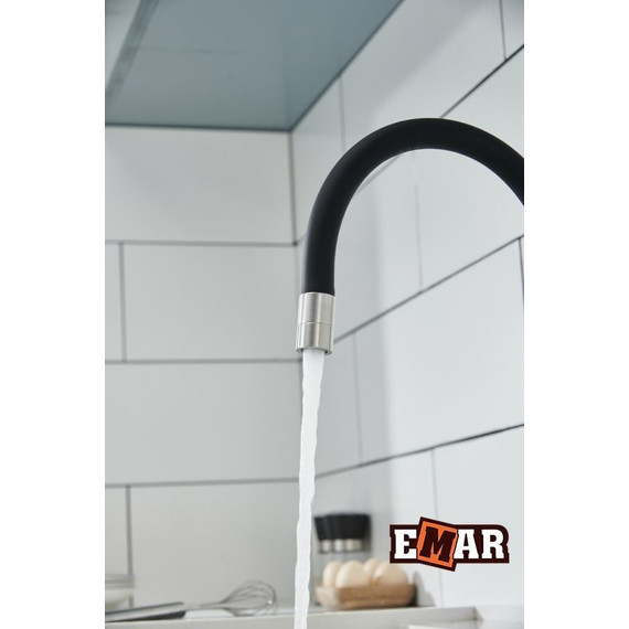 Смеситель для кухни Emar ЕС - 3015 Satin, Цвет производителя: satin фото 12