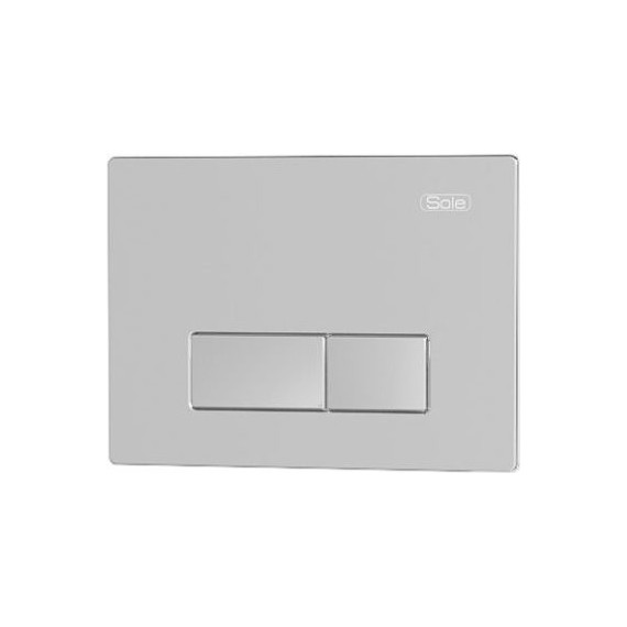 Кнопка смыва Sole 097H Chrome фото 2