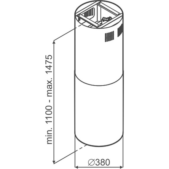 Вытяжка Maunfeld Lee Isla (sensor) 39 Black - 15 Вытяжка Maunfeld Lee Isla (sensor) 39 Black фото 15