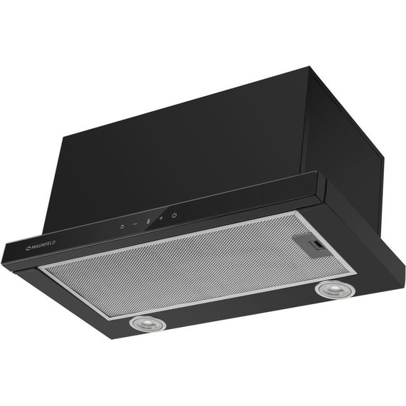 Вытяжка Maunfeld TS Touch 50 Glass Black (чёрное стекло) фото 