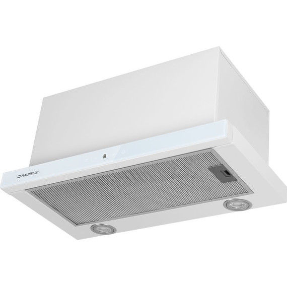 Вытяжка Maunfeld TS Touch 50 Glass White (белое стекло) фото 