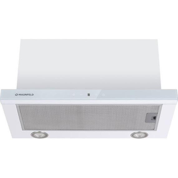 Вытяжка Maunfeld TS Touch 50 Glass White (белое стекло) фото 2