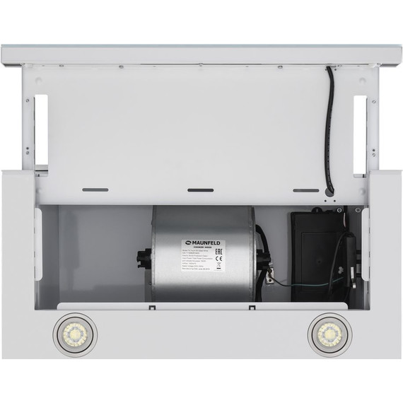 Вытяжка Maunfeld TS Touch 50 Glass White (белое стекло) фото 6